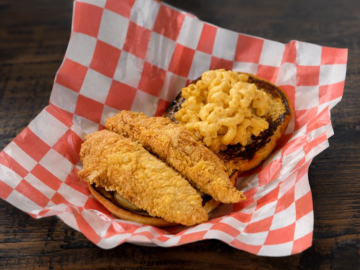 mac & cheese chicken sandwich
