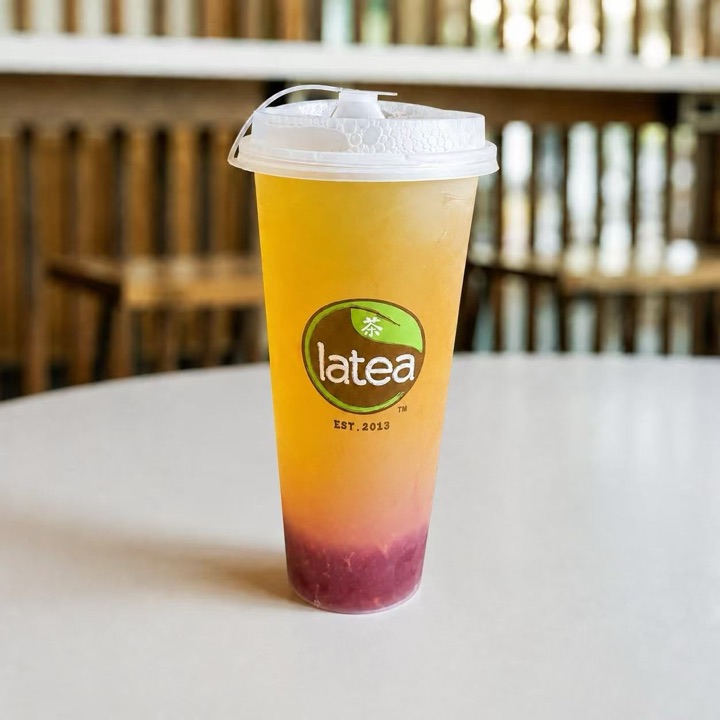 strawberry green tea