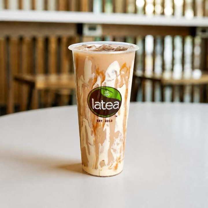 creme brulee milk tea